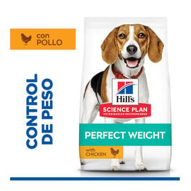 Hill's Science Plan Perfect Weight Adult Medium Pollo pienso para perros