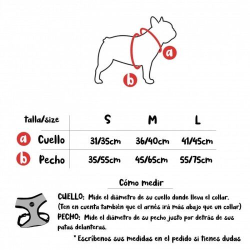 Arnés reversible CaponeTheDog estampado Ladybug color Rojo thumbnail