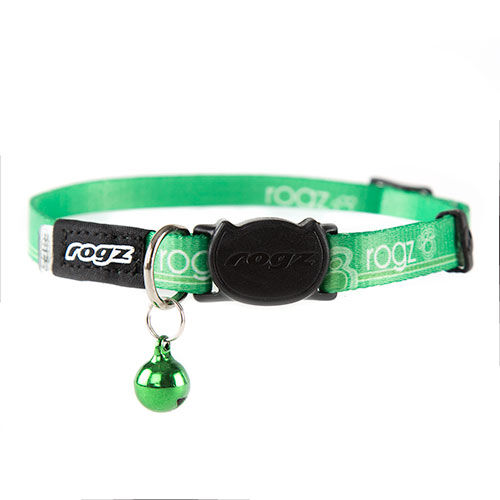 Rogz Kiddycat collar para gato verde Imagen numero 1