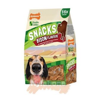 Snacks medianos de búfalo para perros sabor Natural