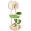 COSTWAY Árbol para Gatos Altura 139 cm, Torre para Gatos de Madera con Postes Rascadores de Sisal, Plataformas de Salto, Perca, Hamaca, Centro de Actividades para Gatos, , large indicador imagen numero 1
