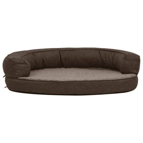 VidaXL Colch&oacute;n Marr&oacute;n para perros, , large Imagen numero 4