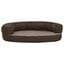 VidaXL Colch&oacute;n Marr&oacute;n para perros, , large indicador imagen numero 4