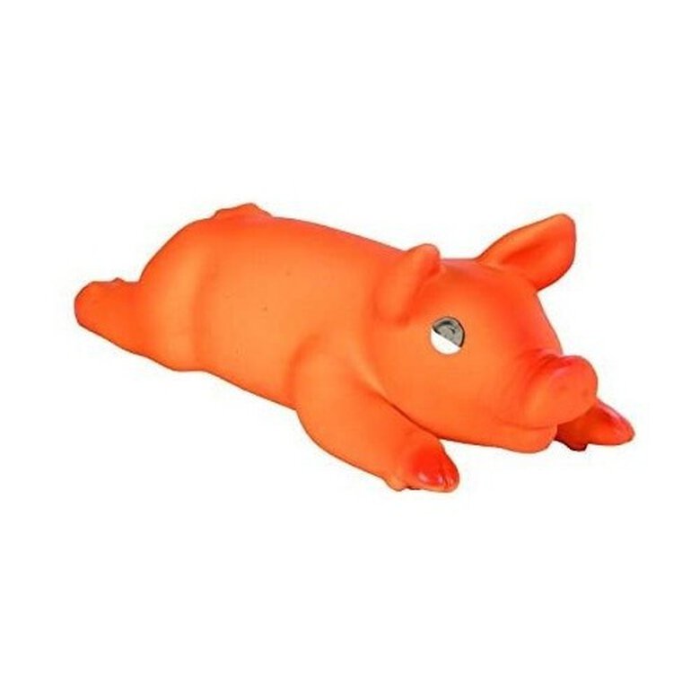 Trixie cerdo de látex color Naranja, , large image number null