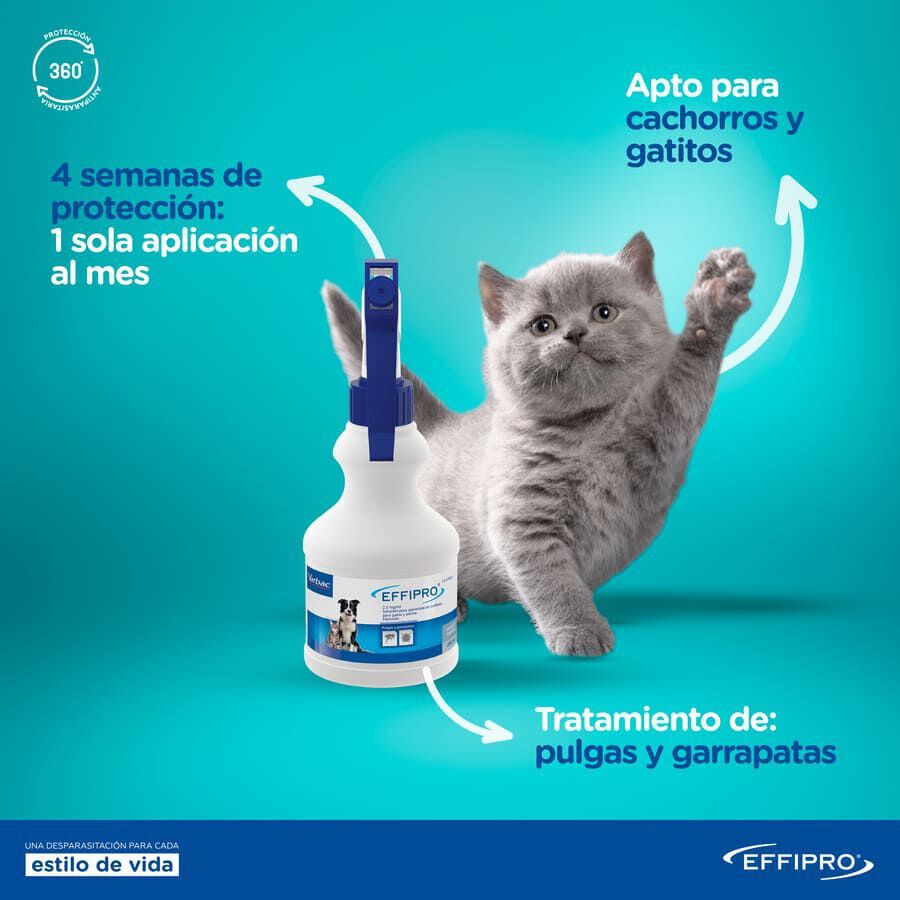 Effipro Spray antiparasitario para perro y gato thumbnail