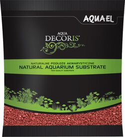 Aquael Aqua Decoris Sustrato Natural Cuarzo rojo para acuarios