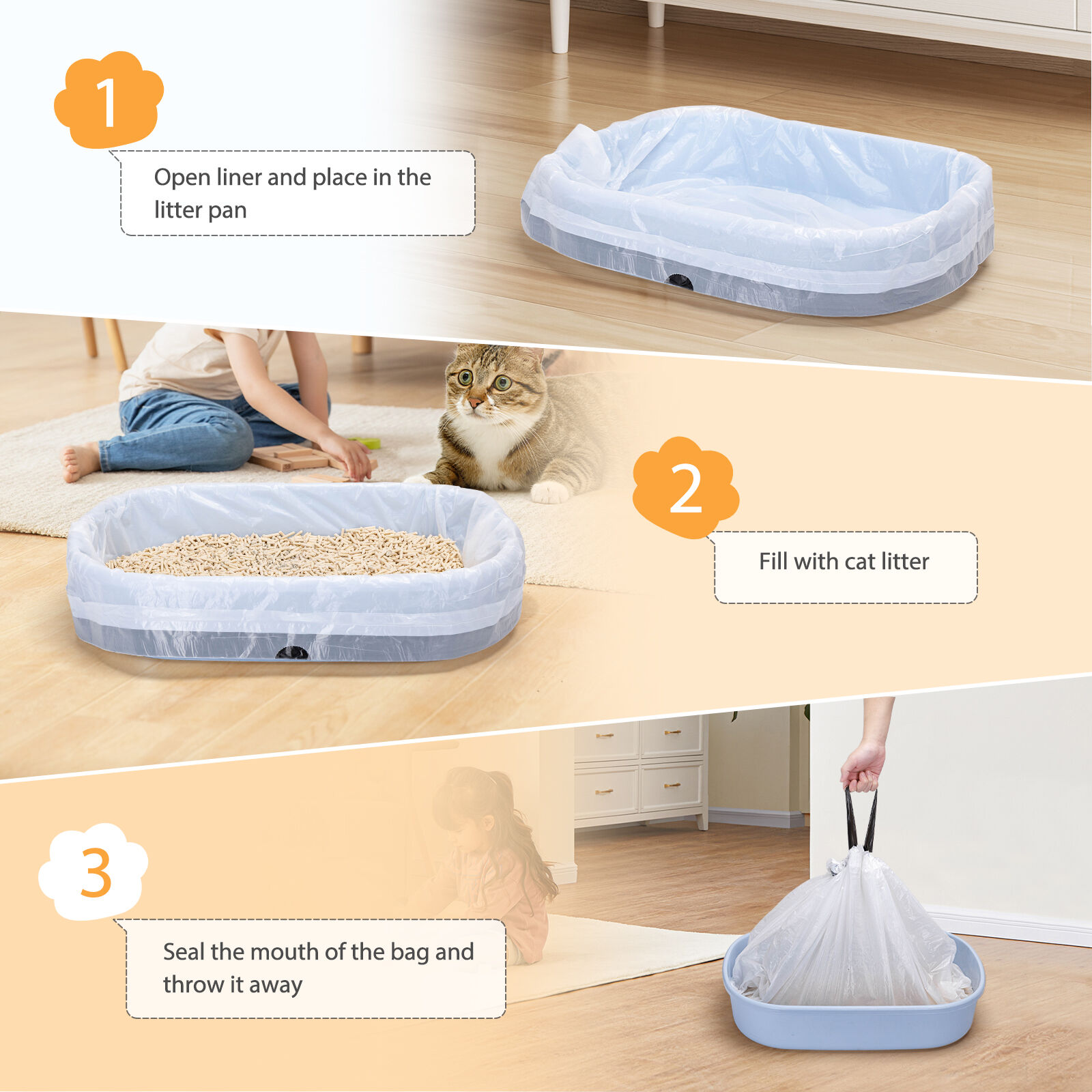 Nobleza Bolsas Sanitarias para areneros de gatos thumbnail