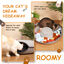 Nobleza Túnel para Gatos de Fieltro, Cama para gatos Extraíble con Cremallera, Casa para Gatos Interior., , large indicador imagen numero 3