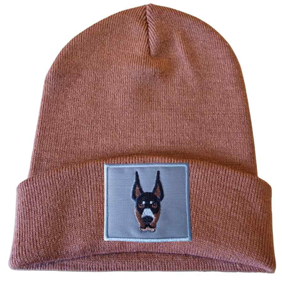 Individual gorro perro doberman