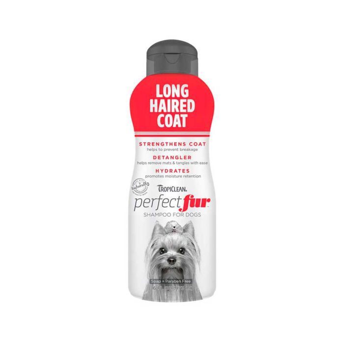 Tropiclean Champú Perfect Fur Long Haired Coat para perros