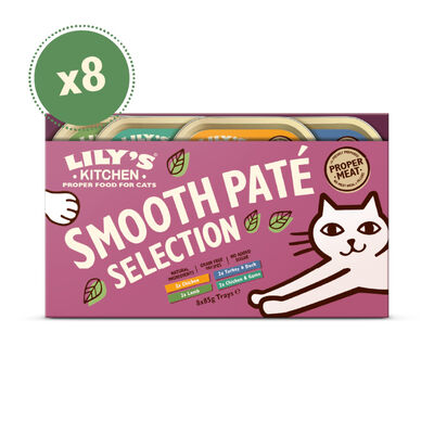Lily's Kitchen Feline Smooth Selection paté tarrinas - Multipack