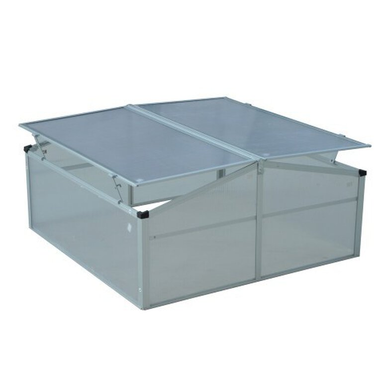 Invernadero de aluminio Outsunny color Transparente, , large image number null