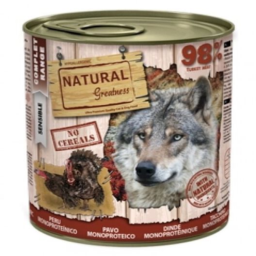 Packs de 6 y 12 latas de comida húmeda para perros sabor Pavo, , large image number null