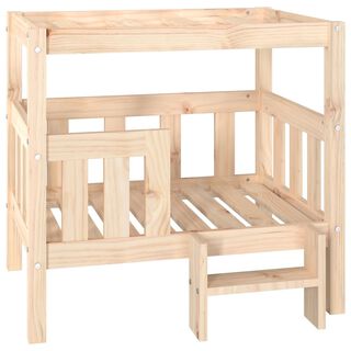 VidaXL Estructura cama elevada de madera para perros