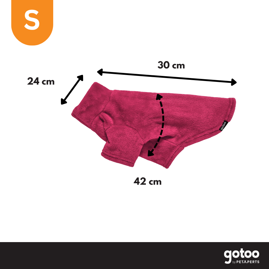 Gotoo Jersey Polar Rojo para gatos, , large Imagen numero 4