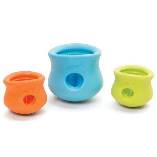 West Paw Desing Zogoflex Toppl Juguete Porta Golosinas Verde para perros, , large Imagen numero 3