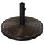 Outsunny Base para Sombrilla de Jardín Peso Neto 13 kg Soporte de Parasol de Cemento Retro para Postes de 35mm/38mm/48mm para Terraza Patio Exterior Ø48x34 cm Bronce, , large indicador imagen numero 1
