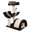 Kerbl árbol rascador 2 plantas marrón para gatos, , large indicador imagen numero 1