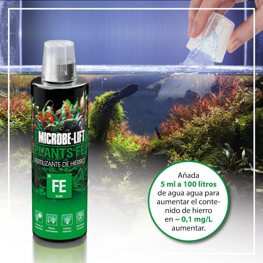 Microbe-Lift Plants FE Fertilizante de Hierro para acuarios thumbnail