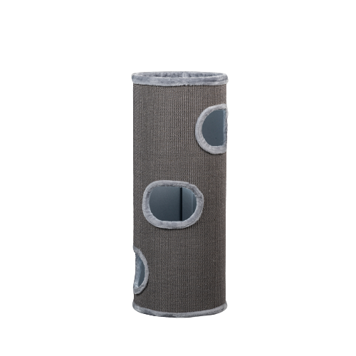 Rascador Barril de Rasgu&ntilde;o Coony Lounge Light Grey color Gris, , large Imagen numero 1