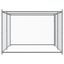 vidaXL Jaula de perros con puerta acero galvanizado gris 10x2x1,5 m, , large indicador imagen numero 25