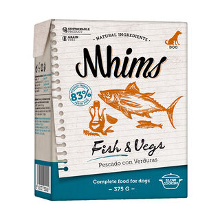 Mhims Pescado y Verduras bricks para perros 