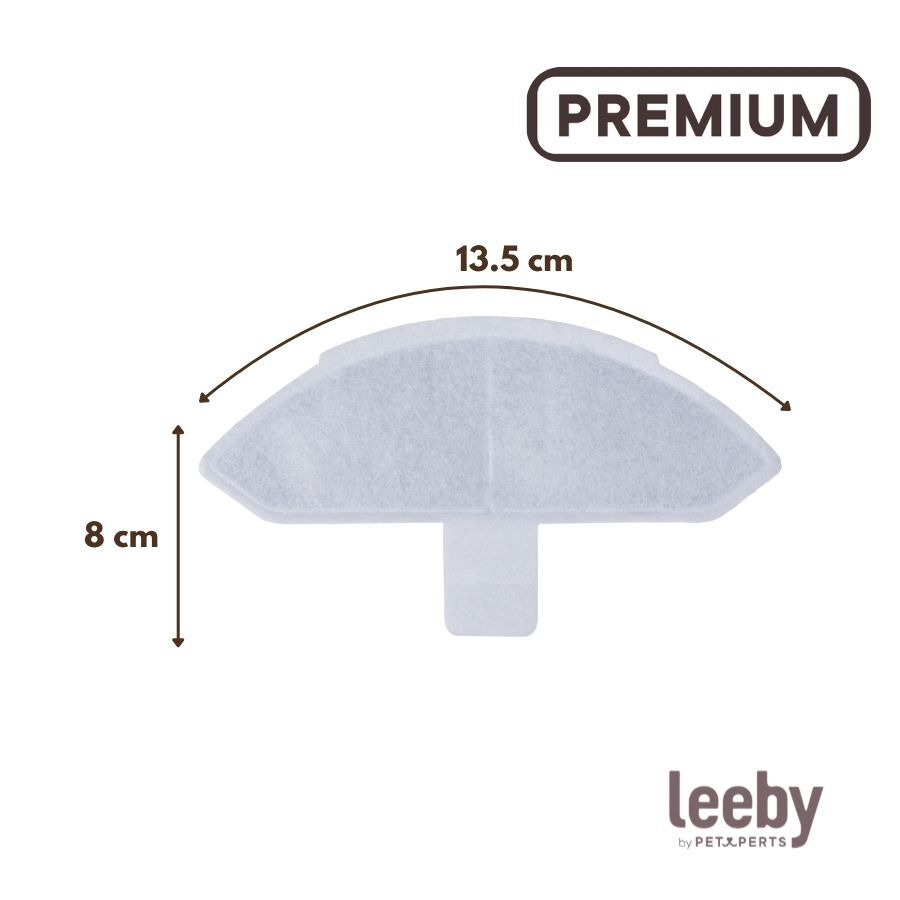 Leeby Set 3 Recambios de Filtros para Fuente  sin Cable de perros y gatos, , large Imagen numero 4