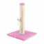 Nobleza &ndash; Poste rascador para gatos de sisal con juguete. Peque&ntilde;o, Color Rosa Medidas: 25 * 25 * 35 cm, , large indicador imagen numero 1