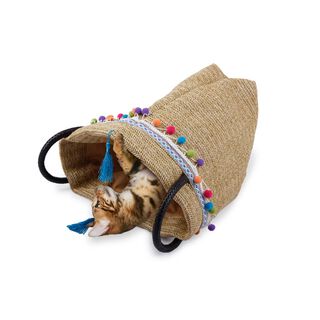 All For Paws Bolso interactivo para gatos 