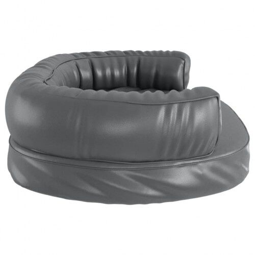 Vidaxl sof&aacute; acolchado rectangular gris para perros, , large Imagen numero 11