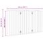 vidaXL Puerta para perros plegable 3 paneles madera álamo negra 150 cm, , large indicador imagen numero 5