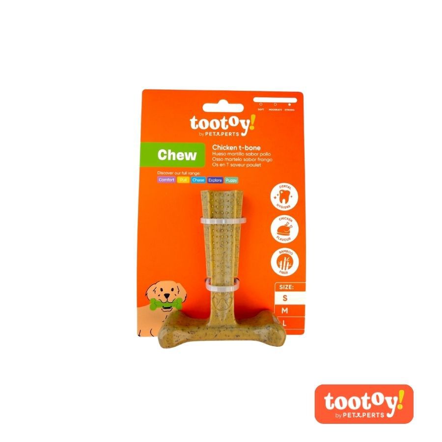 Tootoy! Chew Hueso Martillo Pollo Juguete para perros, , large Imagen numero 6