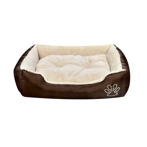 Vidaxl cama acolchada marr&oacute;n para perros, , large Imagen numero 5