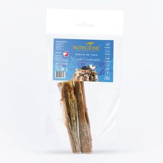 Snack para perros de nervio de toro deshidratado