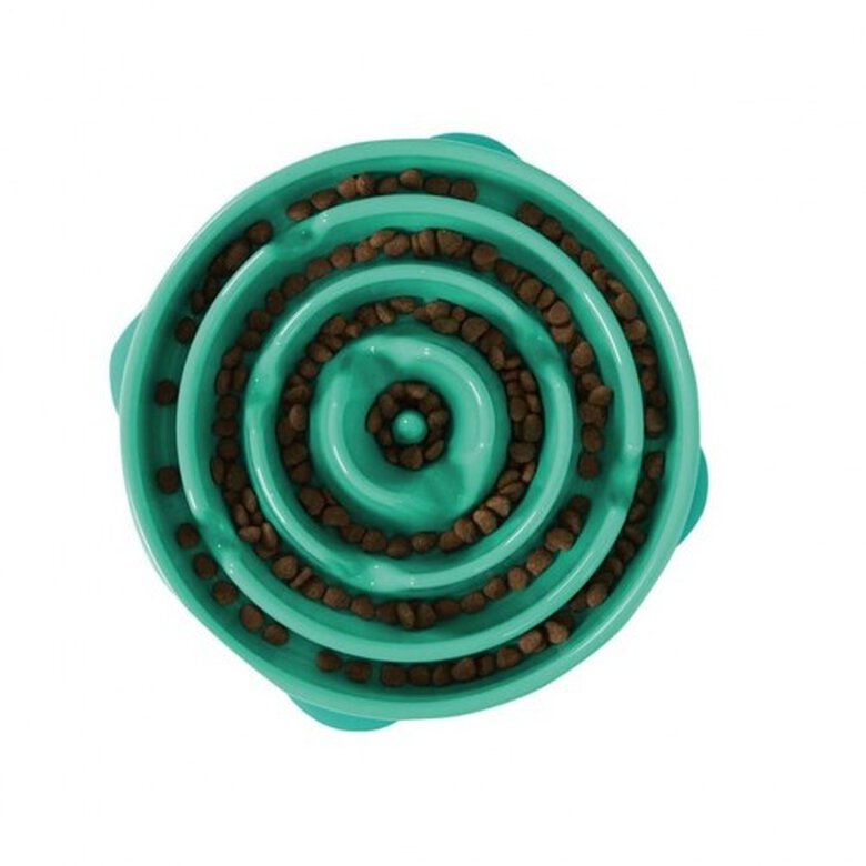 Comedero lento para perros color Verde, , large image number null