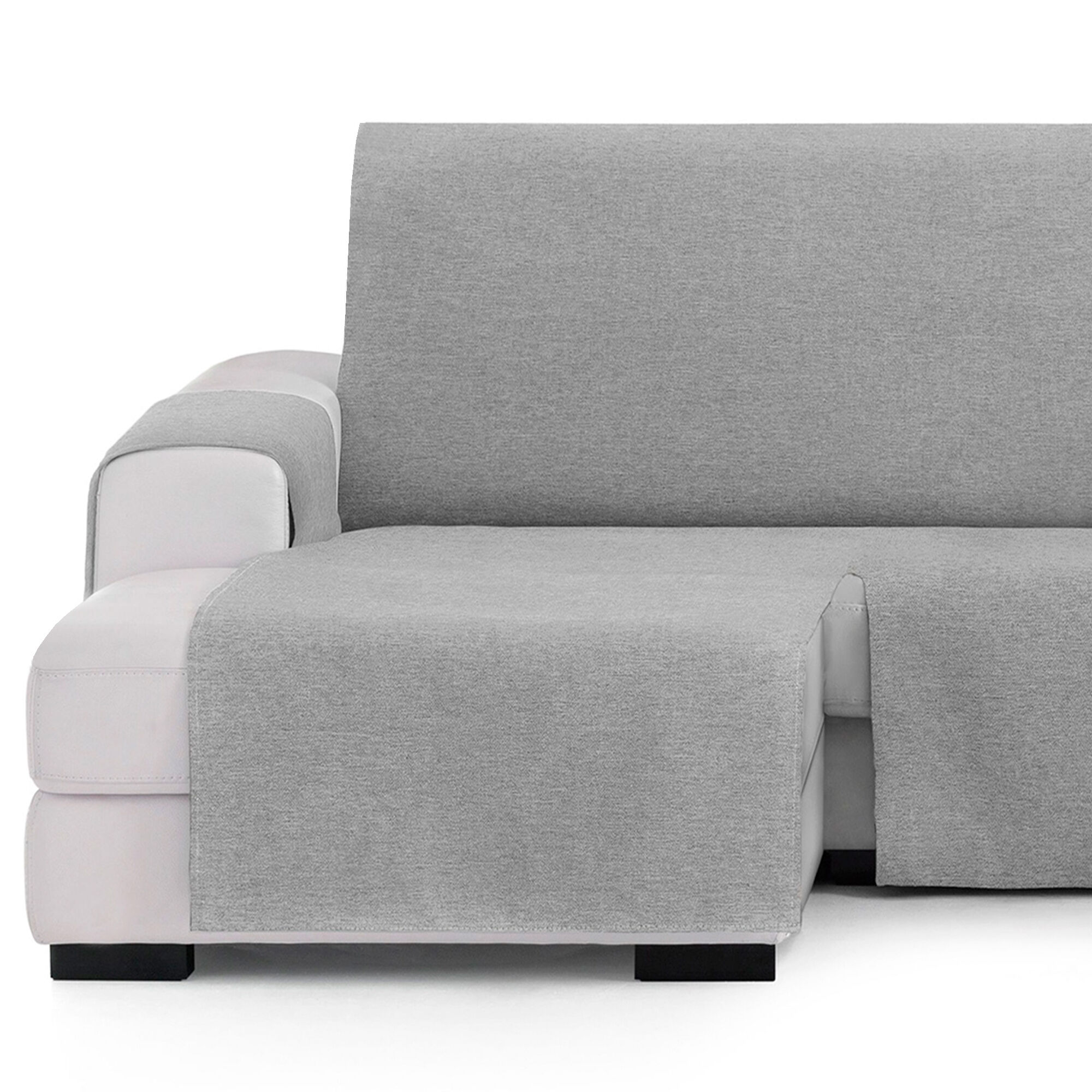 Vipalia Protector Cubre Sof&aacute; Chaise Izquierdo 290 Color Gris Modelo Brisa, , large Imagen numero 6