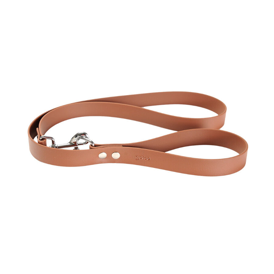 Gotoo Correa Biothane marr&oacute;n para perros, , large Imagen numero 6