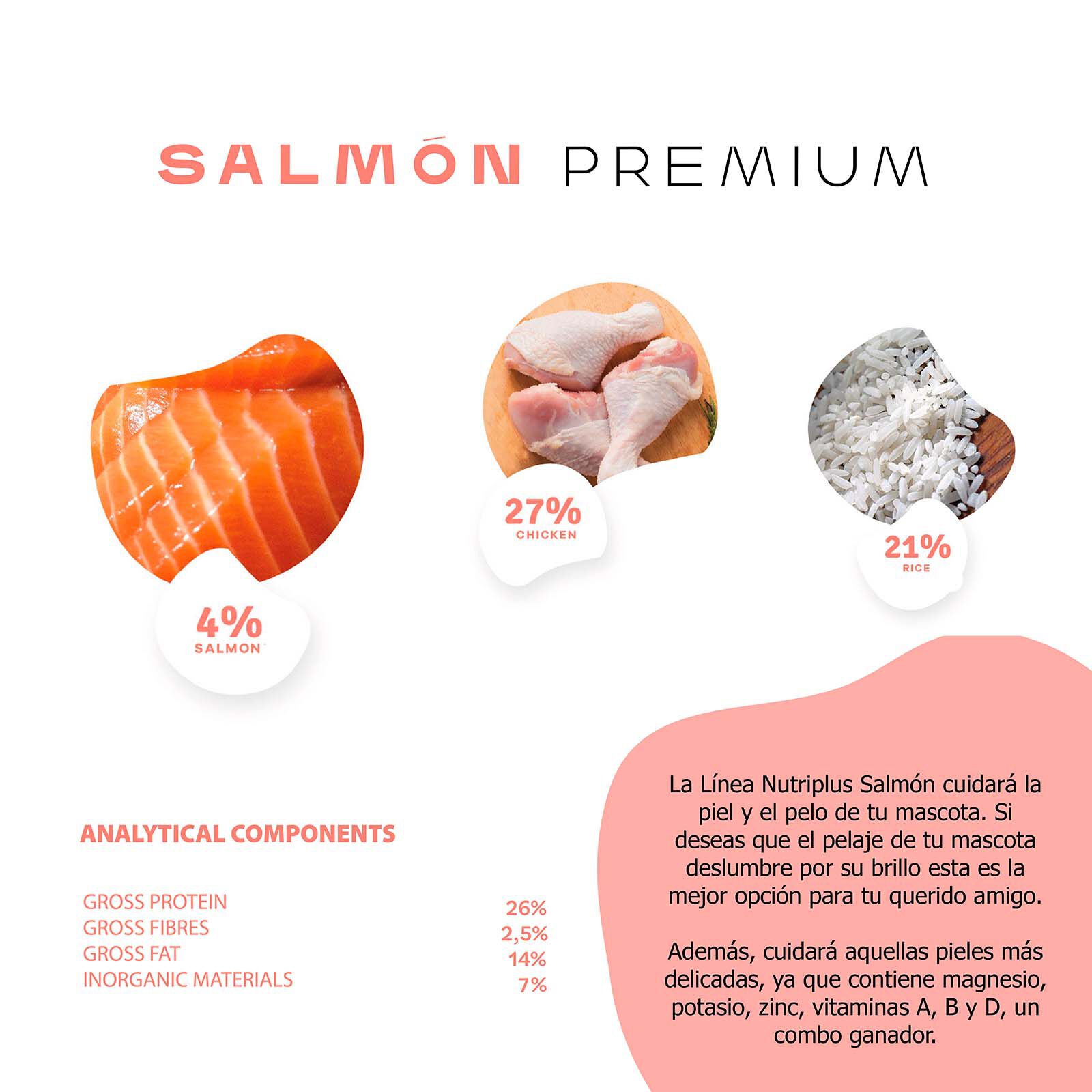 Pienso para perros adultos sabor Salm&oacute;n, , large Imagen numero 2