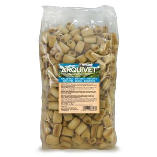 Galletas para perros con forma de rollitos sabor Natural