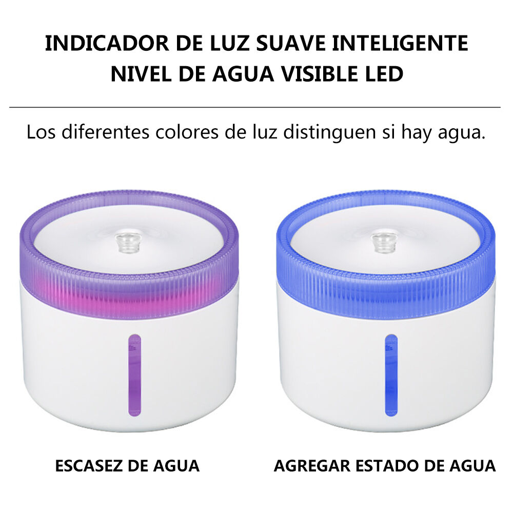 Dispensador De Agua 2L Recargable Por USB Para Beber Para Gatos Y Perros, , large Imagen numero 2