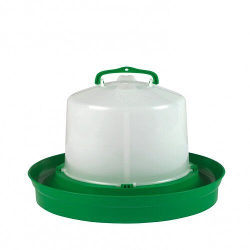 Bebedero premium base profunda para aves color Verde, , large Imagen numero 1
