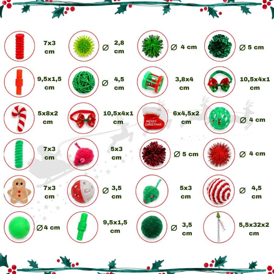 Wonder Christmas Calendario Adviento Premium Juguete para gatos, , large Imagen numero 3