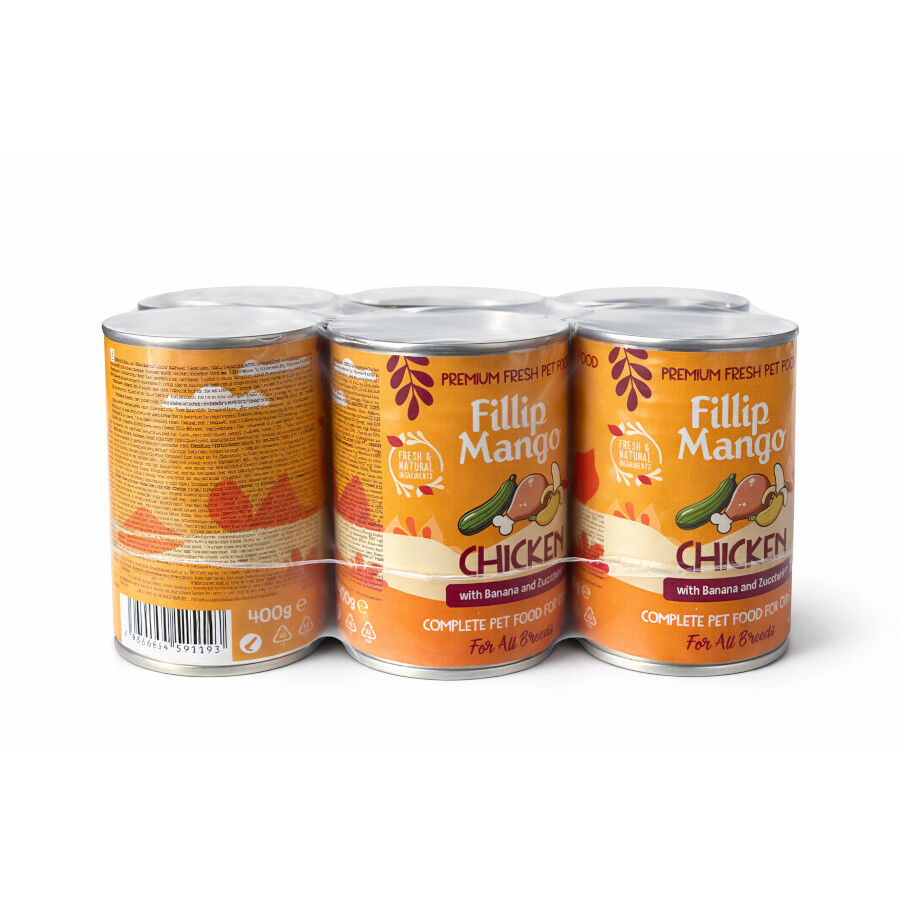 Pienso FIllip Mango para perros de pollo, fresa y patata 400gr, , large Imagen numero 1