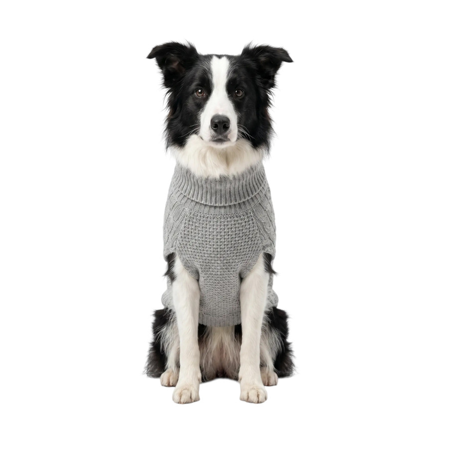 Gotoo Jersey de Punto Gris para perros, , large Imagen numero 7
