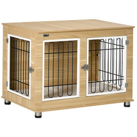 PawHut Jaula para Perros Roble