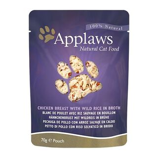Applaws Pollo y Arroz sobre para gatos 
