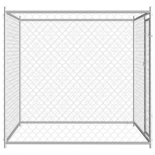 Perrera de exterior para mascotas color Metal, , large Imagen numero 7