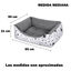HOME MERCURY-Cesta,Cama Comoda para Perros,Gatos y Mascotas, con Relleno de Fibras,Resistente al Desgaste y Duradero (Pequeño, Estrellas), , large indicador imagen numero 5