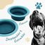 EL ÁTICO PETS Comedero Perro Elevado con Bebedero Antisalpicaduras Perro. Comedero Perro Antivoracidad Desmontable, , large indicador imagen numero 4