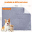 Nobleza Manta Impermeable para Perros, Manta Suave de Felpa para Perros Miniatura y Pequeños Gatos, M 100 x 75 cm, Reversible, Protección de Sofá, Lavable a Máquina, Azul Claro, , large indicador imagen numero 4